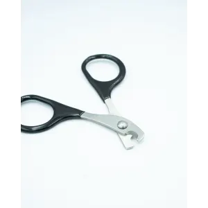 Cat Nail Clipper opened showing metal sharp edge