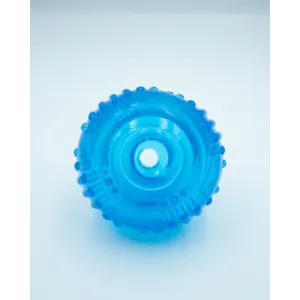 Orka Tennis Ball Dog Toy center where treats are added and relesed from