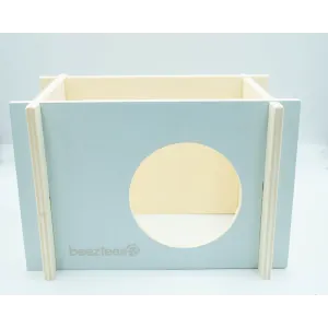 Wooden House for Pet Rodents built front view