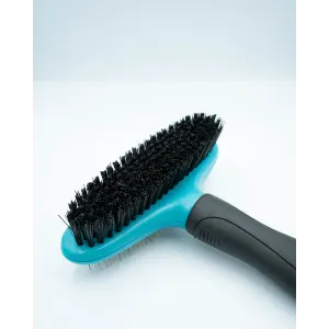 Double Sided Slicker Brush For Dogs close up of soft bristles