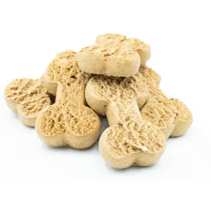 Montgomery’s Grilled Steak Dog Biscuits actual light brown biscuit