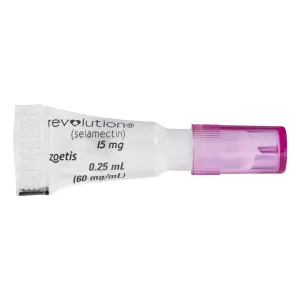 Revolution for Puppies and Kittens Mixed Parasite Spot Onv pipette with pink lid