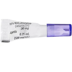 Revolution for Dogs Mixed Parasite Spot On pipette with purple lid