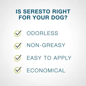 Seresto Tick, Flea & Biting Lice Control Collar for Dogs is it safe for dogs infographic