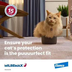 Milbemax Tasty Deworming Tablets for Cats over 2kg perfect protection for your cat