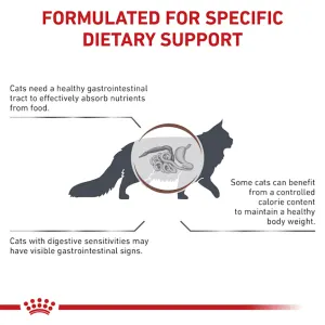 Royal canin gastrointestinal moderate calorie dry cat food on sale