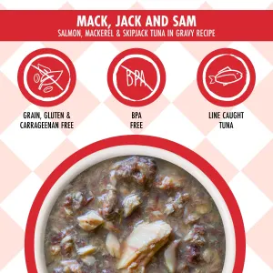 Weruva Mack, Jack & Sam Wet Cat Food information picture