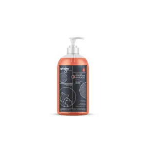 Norwegian Salmon Oil Nutritional Supplement For Dogs & Cats orange liquid in clear bottle