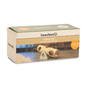 Clovis See-Saw Wooden Rodent Toy in carton packaging