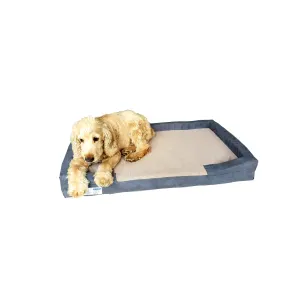 Dog-O-Pedic Orthopaedic Throne Dog Bed lifestyle with cocker spaniel