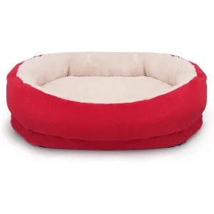 Red Orthopaedic Dog Bed front view