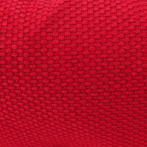 Red Orthopaedic Dog Bed close up of outside red material