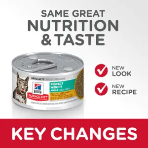 Hill's Adult Wet Cat Food - Chicken & Rice Medley made with nutrition and taste