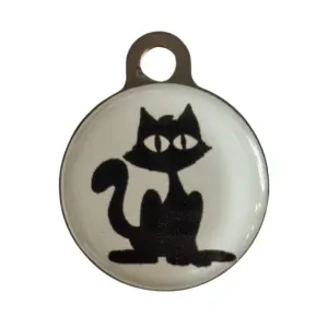 Instant Pet Tags - Black Cat