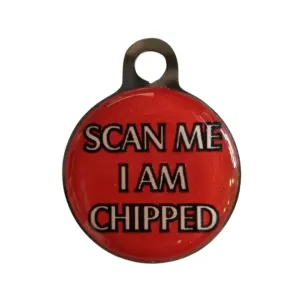 Instant Pet Tags - Scan Me I’m Chipped
