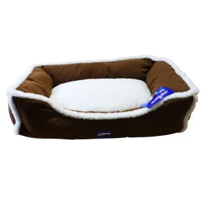 Marltons Box Sheepskin Pet Bed