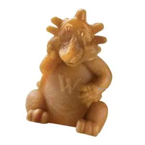 Whimzees Hedgehog Dental Dog Treats actual white treat