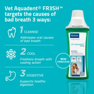 Aquadent Anti-Plaque Solution for Dogs and Cats informatin two