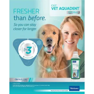Aquadent Anti-Plaque Solution for Dogs and Cats information three