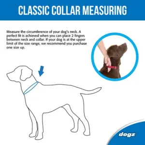 Rogz Utility Reflective Dog Collar hoe to correctly measure