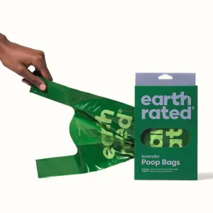 Earth Rated 120 Easy-Tie Degradable Bags pulls out on the side