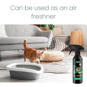 ProtectUs Cat Urine Odour Eliminator Lemon Fragranced 500ml can be used as an air freshener