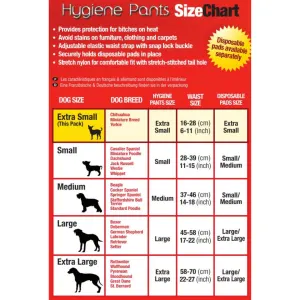Mikki Hygiene Pants for dogs in heat ePETstore
