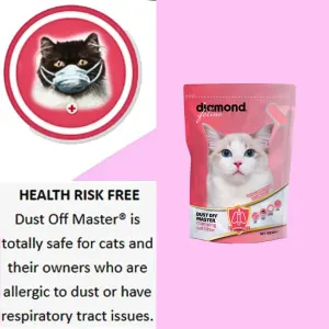 Diamond Feline Clumping Cat Litter - Dust Off health risk of dust