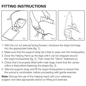 Mikki Helping Hands how to fit instructions