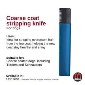 Mikki Classic Stripping Knife coarse coat information