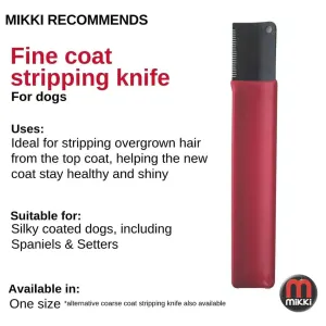Mikki Classic Stripping Knife fine coat information