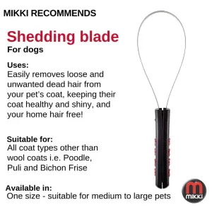 Mikki Shedding Blade uses for the blade