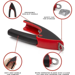 Mikki Guillotine Nail Clippers features