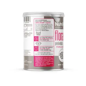 NutriFlex® FloraMax Natural Prebiotic & Probiotic for Dogs and Cats side two