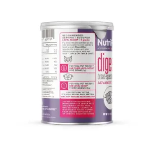 NutriFlex® DigestiMax Probiotic With Digestive Enzymes For Dogs and Cats side three