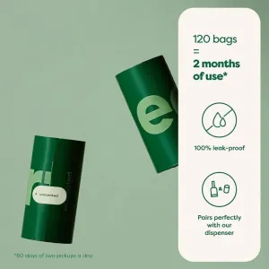 Degradable Refill Poop Bags - Unscented 2 months supply