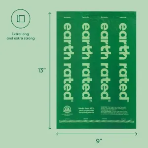 Degradable Refill Poop Bags - Unscented size of the bag