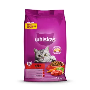 Whiskas Adult Cat Food - Beef