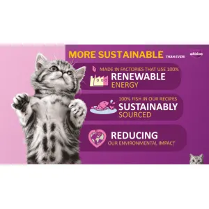 Whiskas Adult Cat Food - Beef sustainable food