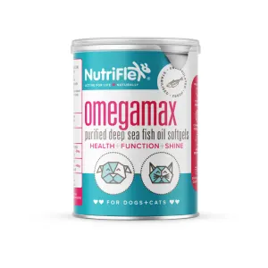 NutriFlex OmegaMax Fish Oil for Dogs and Cats