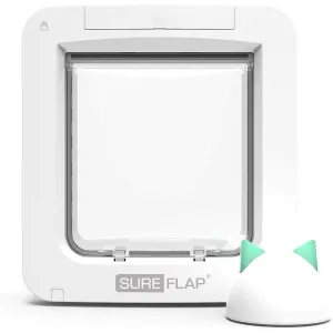 SureFlap Microchip Connect Pet Door with connect hub