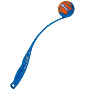 Chuckit! Classic Launcher - Medium Ball blue with orange ball