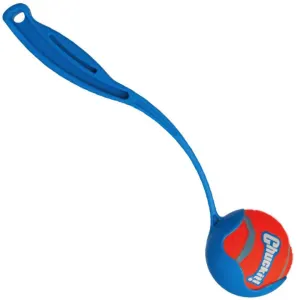 Chuckit! Sport Launcher - Small to Large Balls side view blue color
