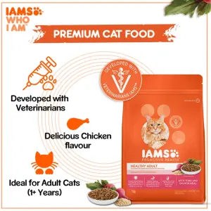 Iams Adult Healthy Tuna and Salmon cat premium food