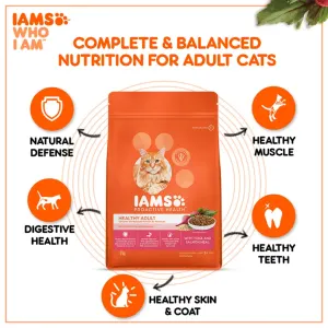 Iams Adult Healthy Tuna and Salmon complete and balanced
