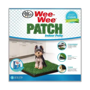 Wee-Wee Indoor Pet Potty Grass Patch For Dogs small in packaging
