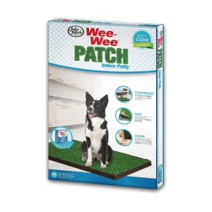 Wee-Wee Indoor Pet Potty Grass Patch For Dogs large in packaging