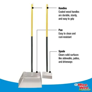 Wee-Wee Doggie Doo Spade & Pan Set information on features