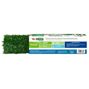 Wee-Wee Premium Pet Potty Grass Replacement Patch For Dogs back of packaging