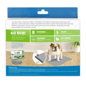 Wee-Wee Premium Patch Washable Dog Pee Pads back of box